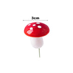 Artificial Foam Mushroom Miniatures – Fairy Garden Bonsai Micro Decor
