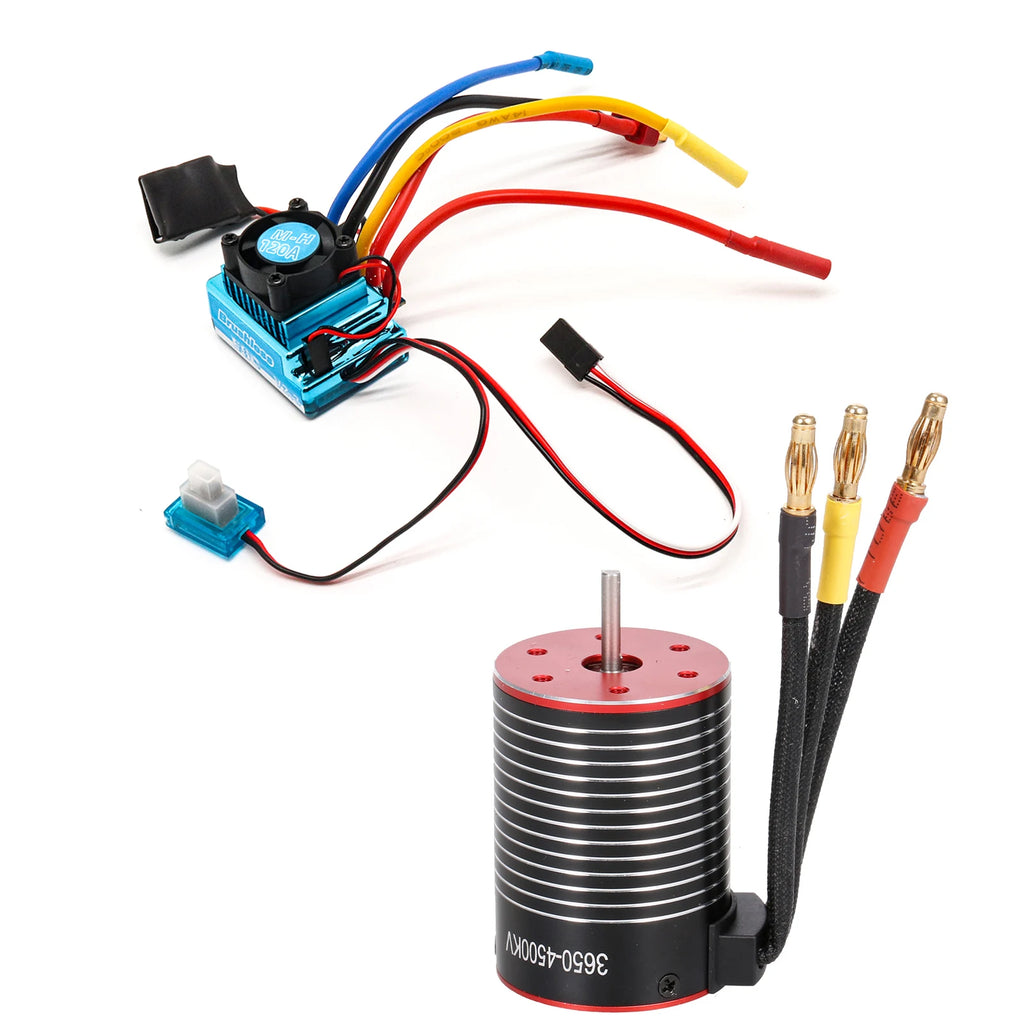 Brushless RC Motor and ESC Set – High Performance for 1/10 Racing Cars