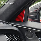 Carbon Fiber Door Triangle Trim – Interior Accessories for Kia Stinger