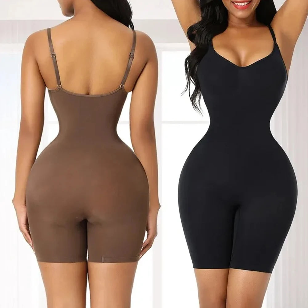 One-Piece Shapewear Bodysuit – Slimming Hip Lift Corset for Tummy Control