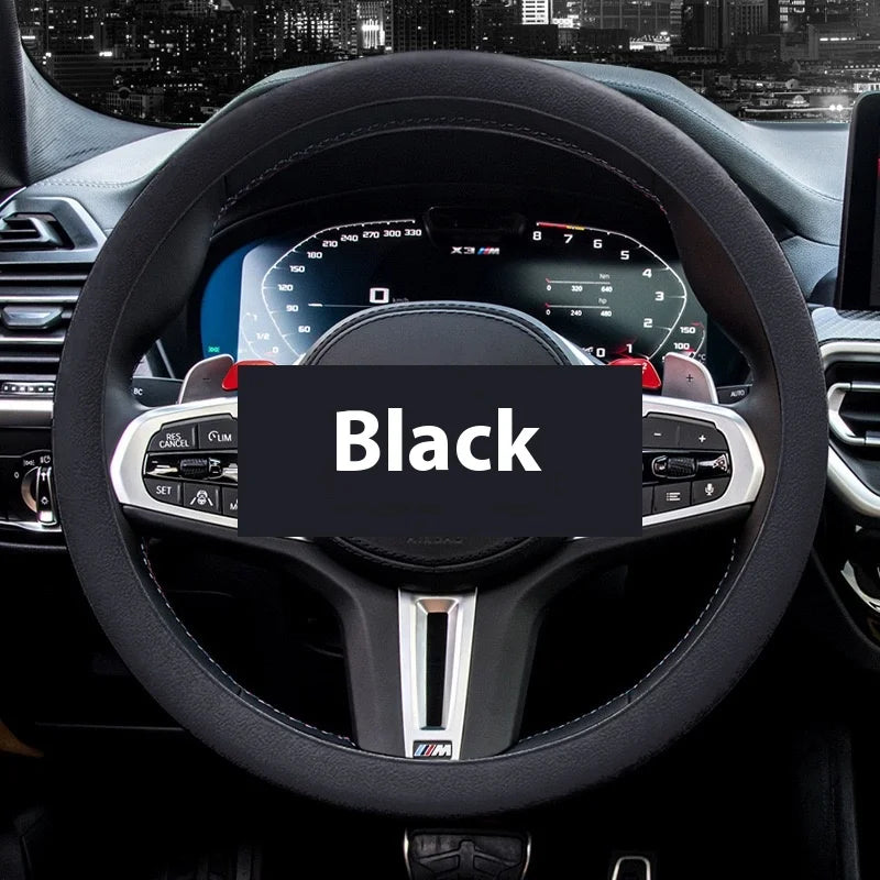 Silicone Steering Wheel Cover – Anti-slip Protective Grip for Universal Cars