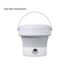 Portable Folding Washing Machine – Ultrasonic Mini Washer for Travel and Home