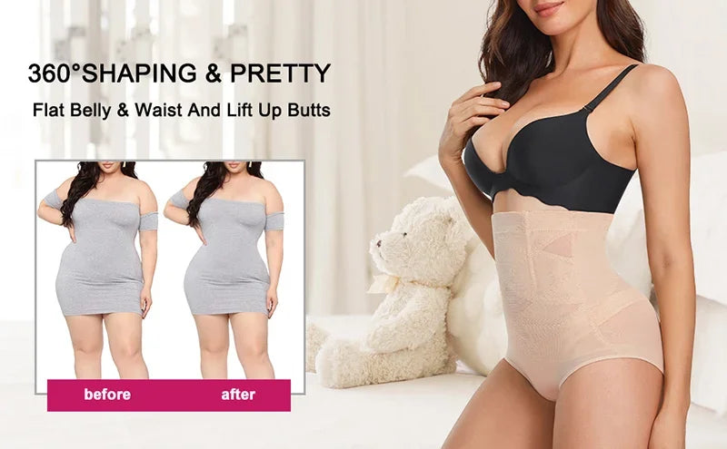 High Waist Shapewear Panties – Tummy Control Underwear for Body Slimming