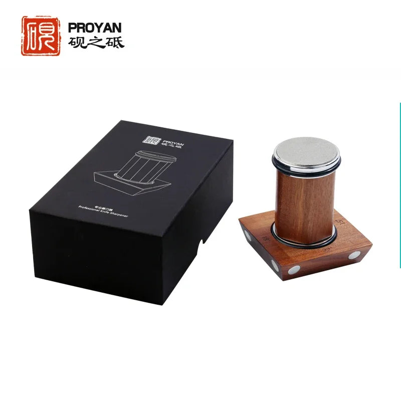 Fixed Knife Sharpener – Diamond Ceramic Whetstone for DIY Woodwork