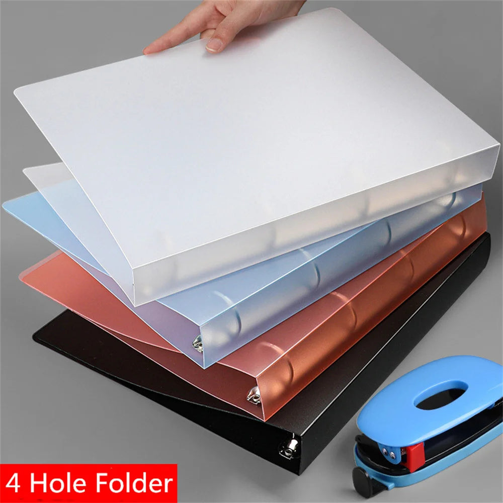 D-Ring Binder – Waterproof Office File Storage for Paper Documents