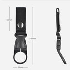 Nylon Webbing Bottle Holder – Tactical Carabiner Clip for Outdoor Hiking
