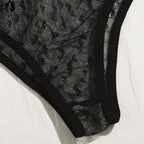 Floral Lace Lingerie Set – See Through Bralette for Romantic Evenings