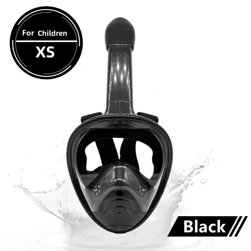 Full Face Snorkel Mask – Anti Fog Diving Gear for Adults and Kids