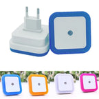 LED Auto Sensor Night Light – Energy Saving Plug-in Lamp for Kids Bedroom
