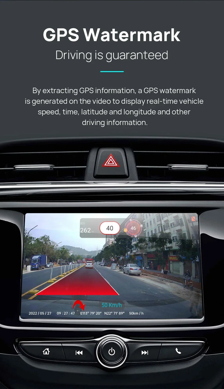 HD USB Dash Camera – Android Navigation Recorder for Car Safety