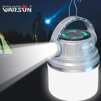 Rechargeable Solar Camping Lamp – 1100 Lumen LED Light for Outdoor Sports