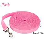 Durable Nylon Dog Leash – Long Training Lead for Small and Large Dogs