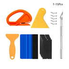 Vinyl Wrap Tool Kit – Felt Squeegee and Knife Set for Car Tinting