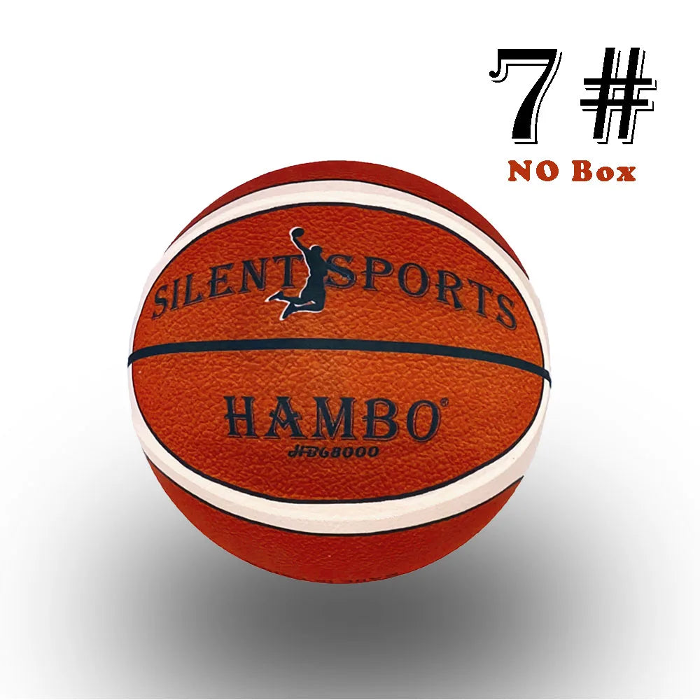 Silent Foam Basketball – Size 7 Airless Ball for Indoor Dribbling Training