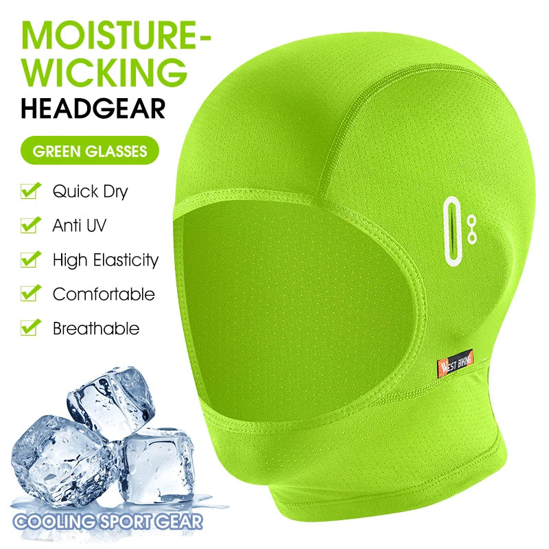 Summer Cooling Balaclava – UV Protection Face Mask for Cycling and Sports
