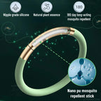 Essential Oil Mosquito Repellent Bracelet – Waterproof Wristband for Outdoor Travel