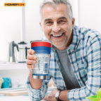 Stainless Steel Vacuum Tumbler – 20oz Double Wall Insulated Cup for Travel