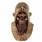 Bloody Skull Latex Mask – Double-Layer Horror Prop for Halloween Cosplay