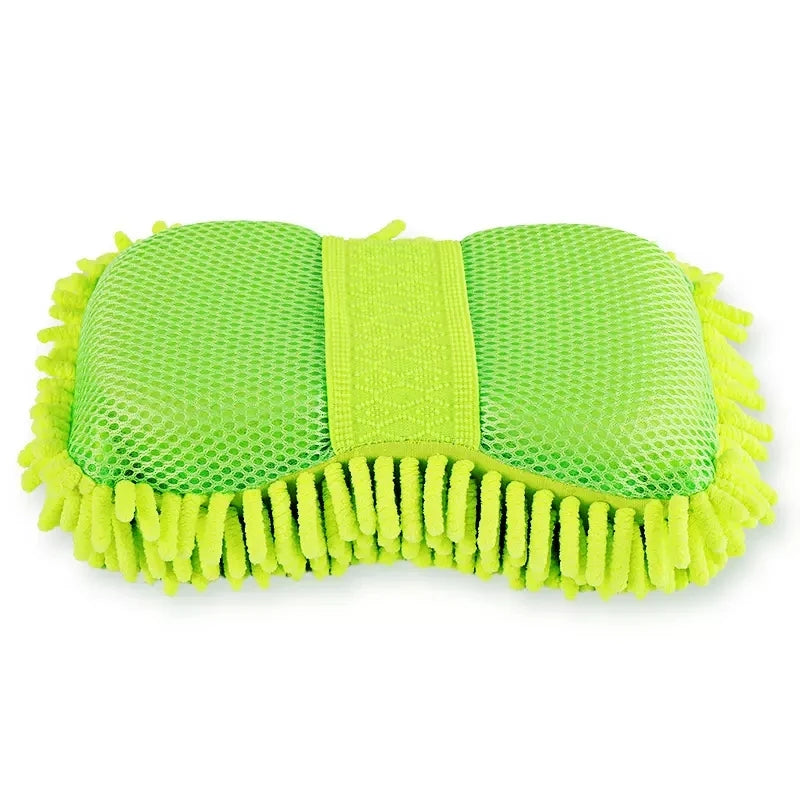 Microfiber Car Wash Sponge – Scratch-Free Mitt for Auto Detailing