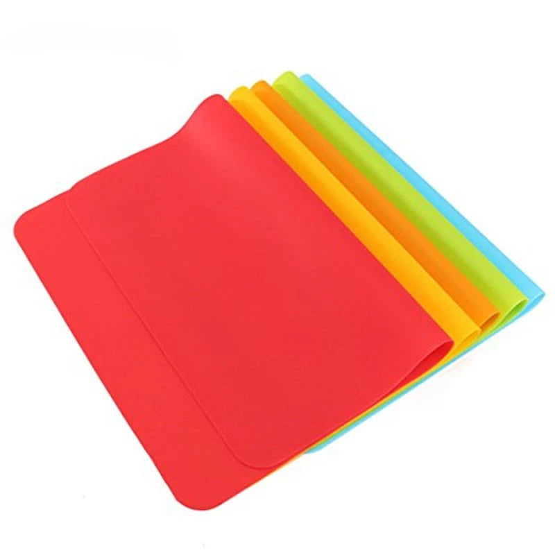Silicone Rectangular Place Mats – Heat Resistant Non-Slip Table Mats for Dining