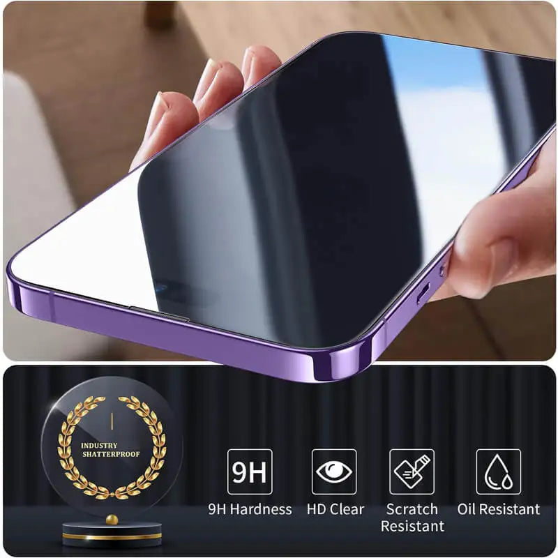 Tempered Glass Screen Protector – Full Coverage for iPhone Series