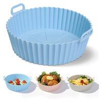 Reusable Silicone Air Fryer Basket – Non-Stick Baking Tray for Cooking