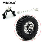 Metal Spare Wheel Tire Rack Holder for 1/10 RC Crawler Car Upgrades
