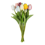 Real Touch Artificial Tulip Flowers – Decorative Floral Bouquets for Weddings