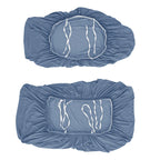 Jacquard RV Dinette Cushion Covers – Stretch Fabric for Camper Seat Protection