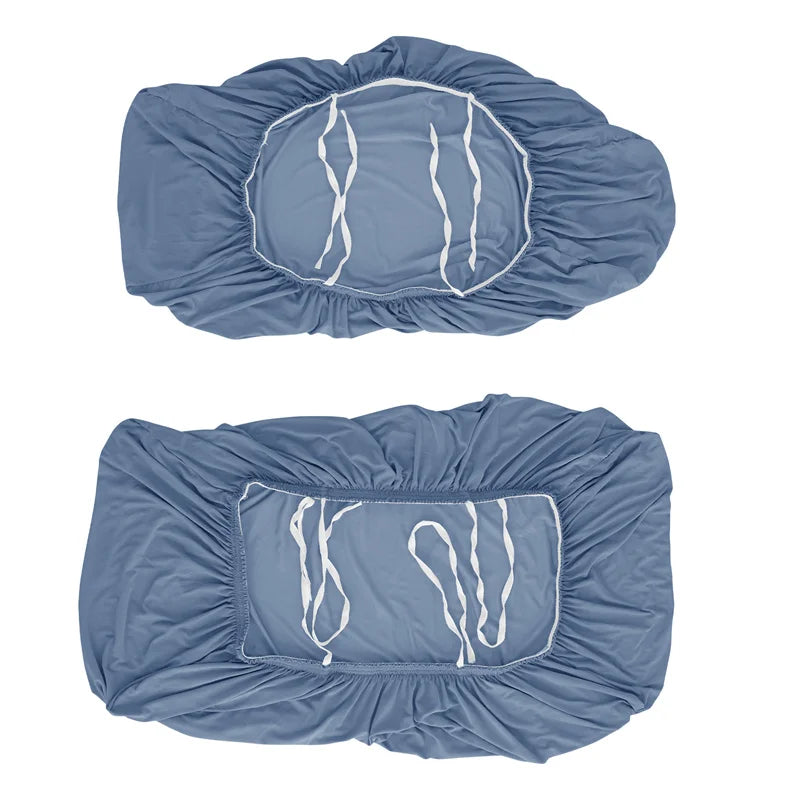 Jacquard RV Dinette Cushion Covers – Stretch Fabric for Camper Seat Protection