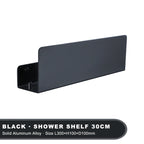 Aluminum Bathroom Shelf – Wall Mounted Storage Rack for Shower and Kitchen