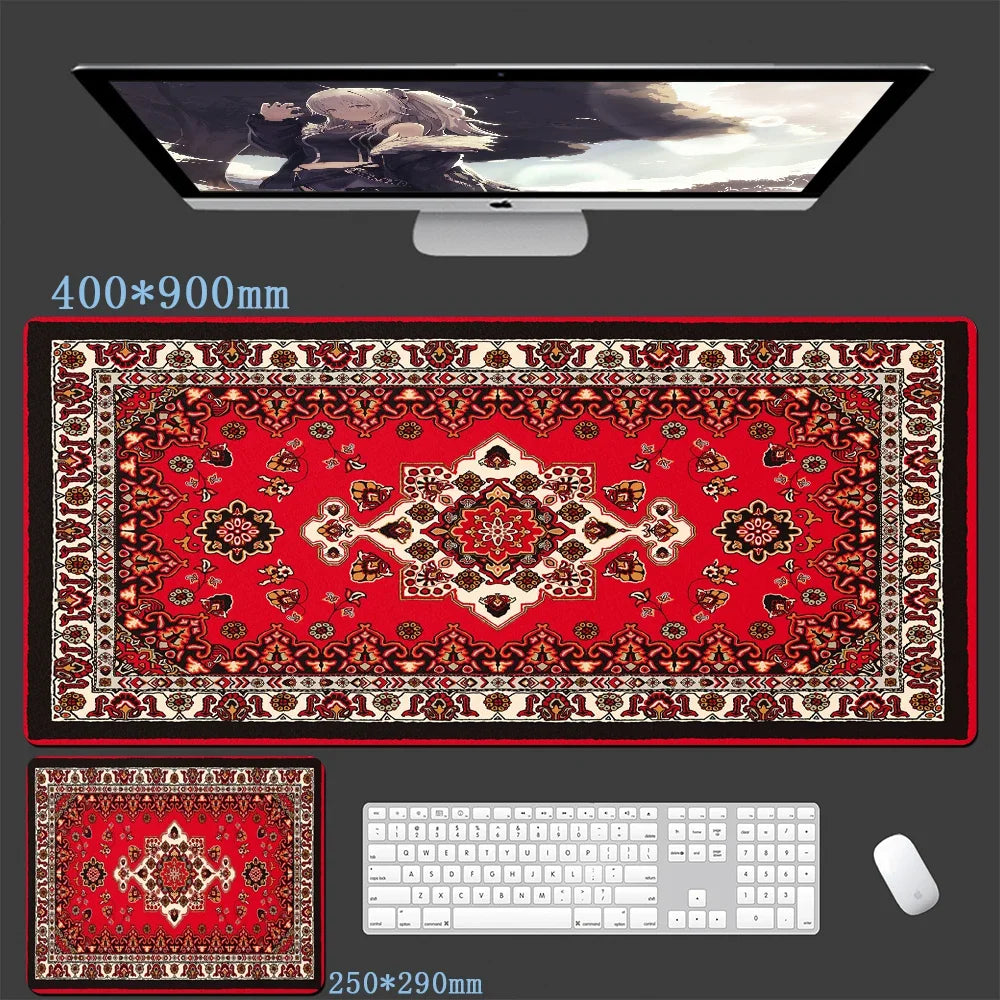 Persian Carpet Mouse Pad – Large XXL Rug for Office Desk and Gaming Setup