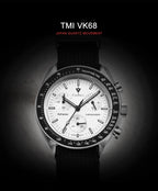 Cadisen Quartz Chronograph Watch – Sapphire Crystal for Men Business Formal