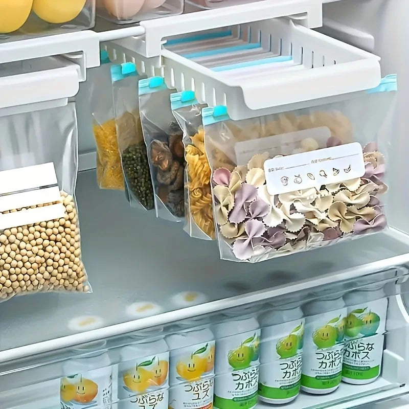 Leakproof Zipper Storage Bags – Fresh Keeping Food Organizers for Kitchen