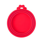 Silicone Pet Food Can Lids and Spoon – Airtight Seal for Dog and Cat Storage