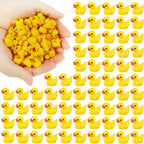 Miniature Resin Duck Figurines – Tiny Animal Charms for Micro Landscapes