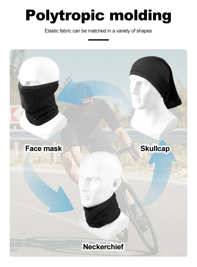 Breathable UV Face Gaiter – Sweat Absorbent Bandana for Outdoor Sports