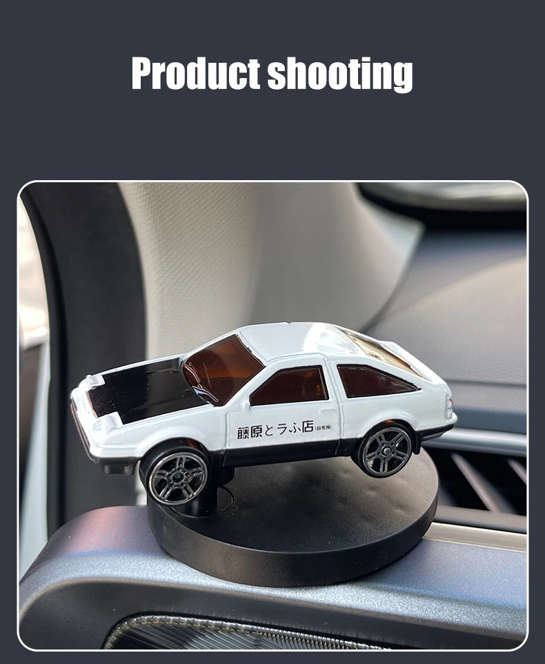 Drifting Car Dashboard Ornament – Swinging Model for Racing Enthusiasts