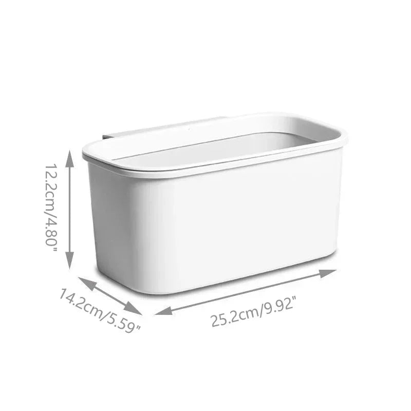 Bedside Hanging Storage Basket – Large Capacity Crib Organizer for Nursery
