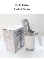 Cat Litter Scoop – Integrated Waste Bag Holder for Easy Pet Toilet Cleaning