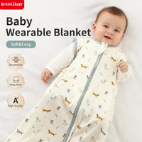 Cotton Baby Sleeping Bag – Anti-Kick Vest Swaddle for Infant Sleep
