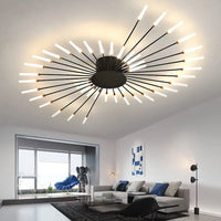 Modern Fireworks LED Ceiling Lamp – Decorative Chandelier for Living Room