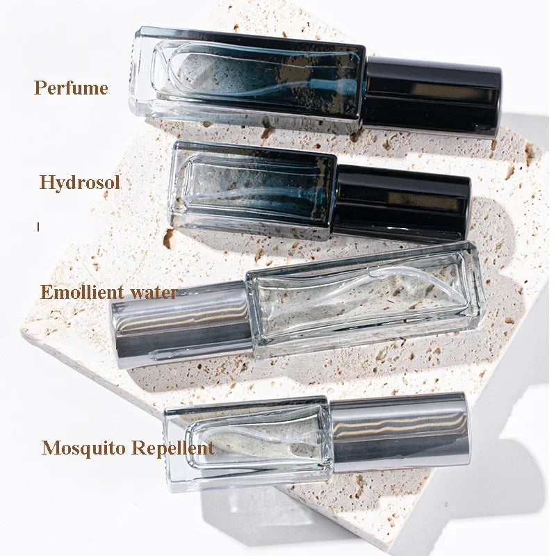 Refillable Glass Perfume Atomizer – 10ml and 20ml Travel Vials for Cosmetics