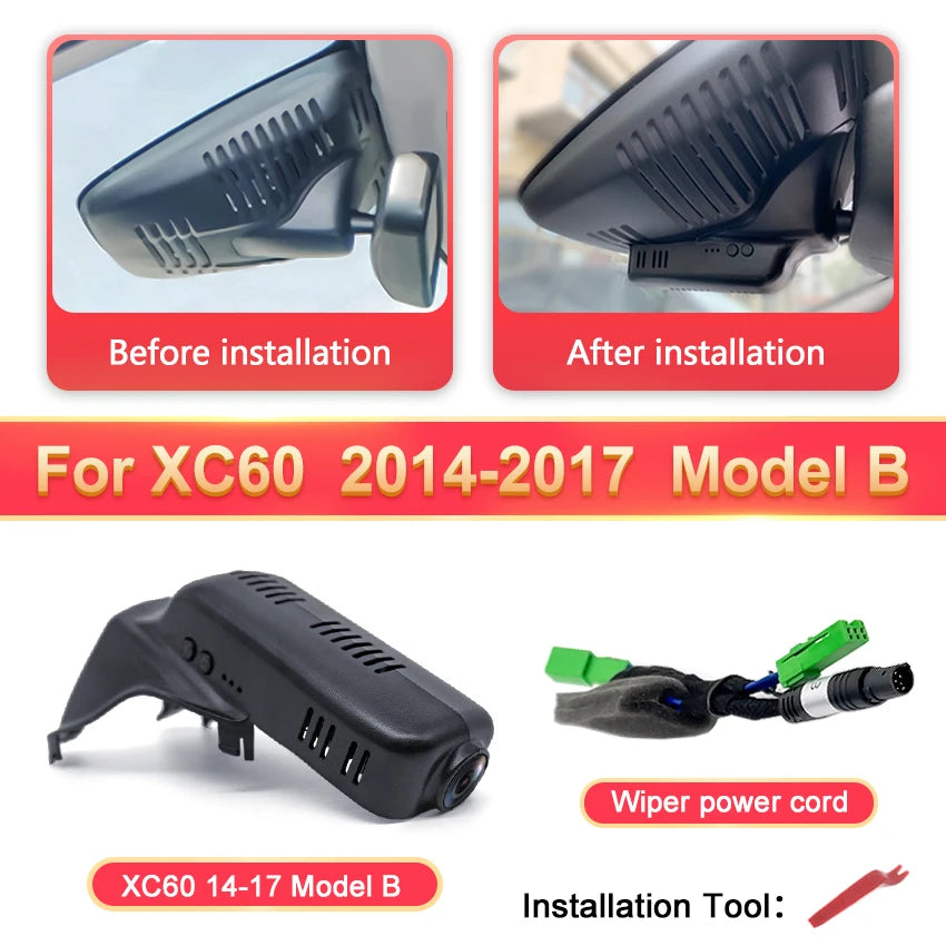 4K Ultra HD Dash Cam – Vehicle DVR Video Recorder for Volvo and Polestar
