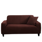 Jacquard Stretch Sofa Cover – Elastic Slipcover for L Shape and Standard Couches