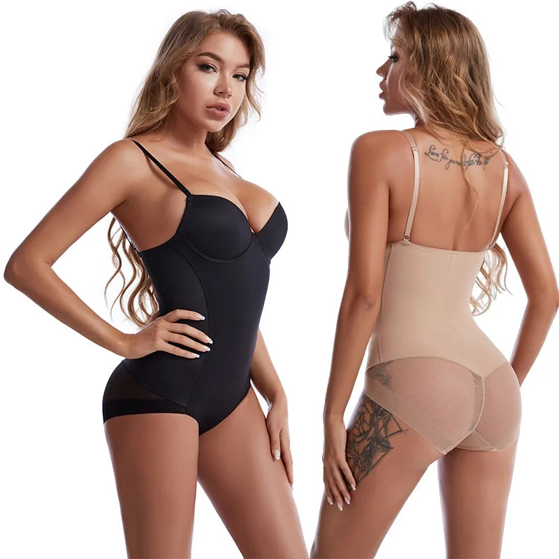 Slimming Shapewear Bodysuit – Tummy Control Underwire for Women Body Shaping