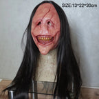 Creepy Demon Mask – Hairy Horror Prop for Halloween Cosplay Parties