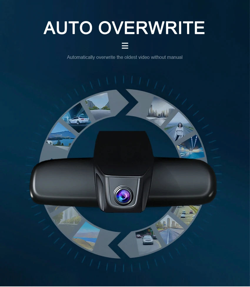 4K WiFi Dash Cam – Plug and Play Video Recorder for Porsche Models