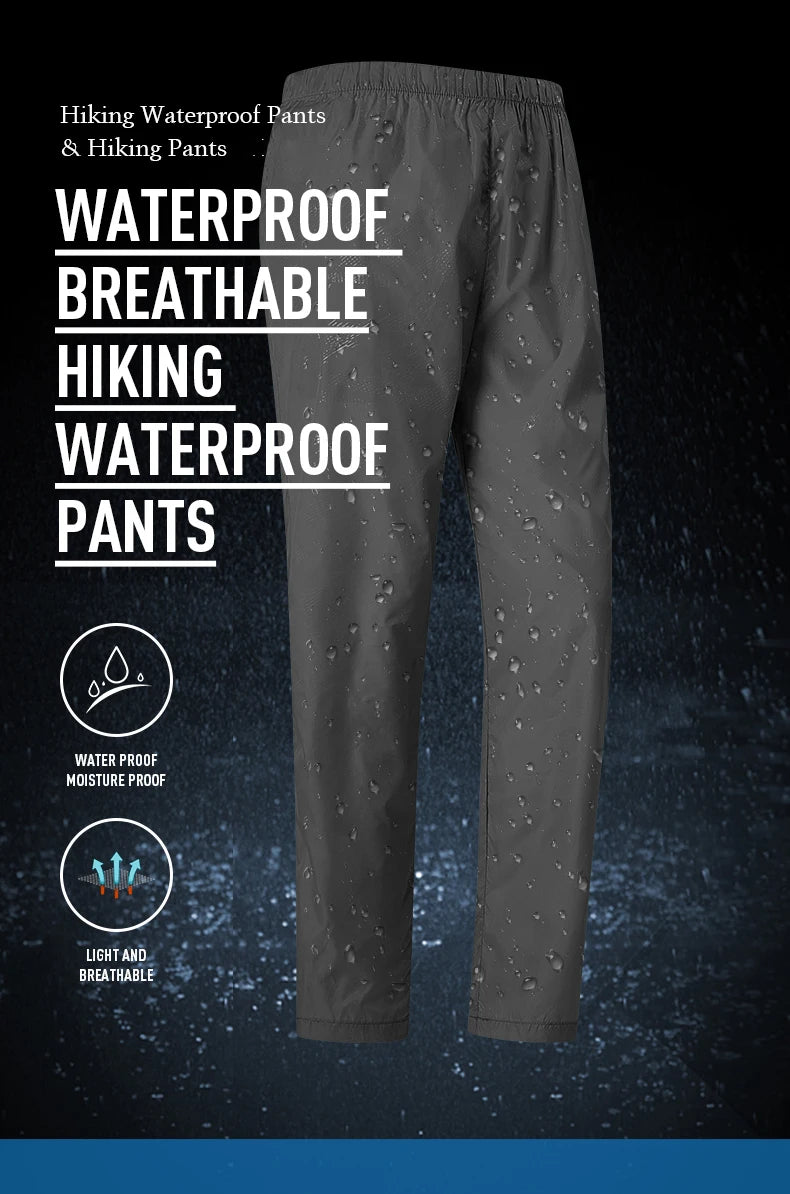 Waterproof Hiking Pants – Quick Dry Outdoor Trousers for Camping and Climbing