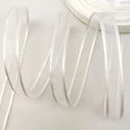 Organza Ribbon 3/8 Inch – Sheer Fabric Trim for Gift Wrapping and Crafts